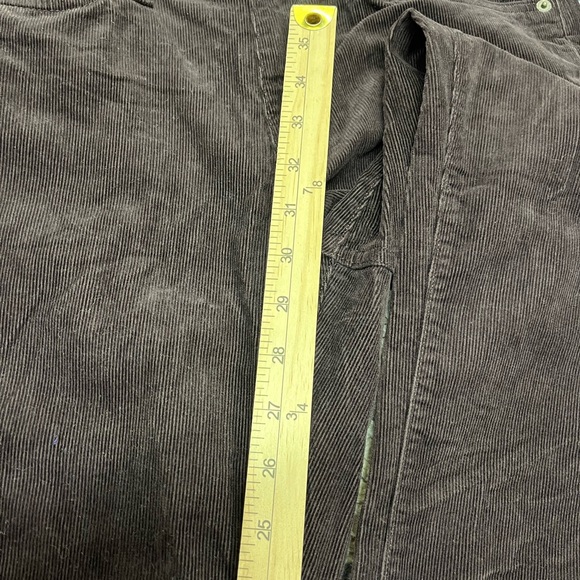 Lands End Corduroy Brown Pants 5 Pocket Mid Rise Straight Size 6 - Picture 10 of 10